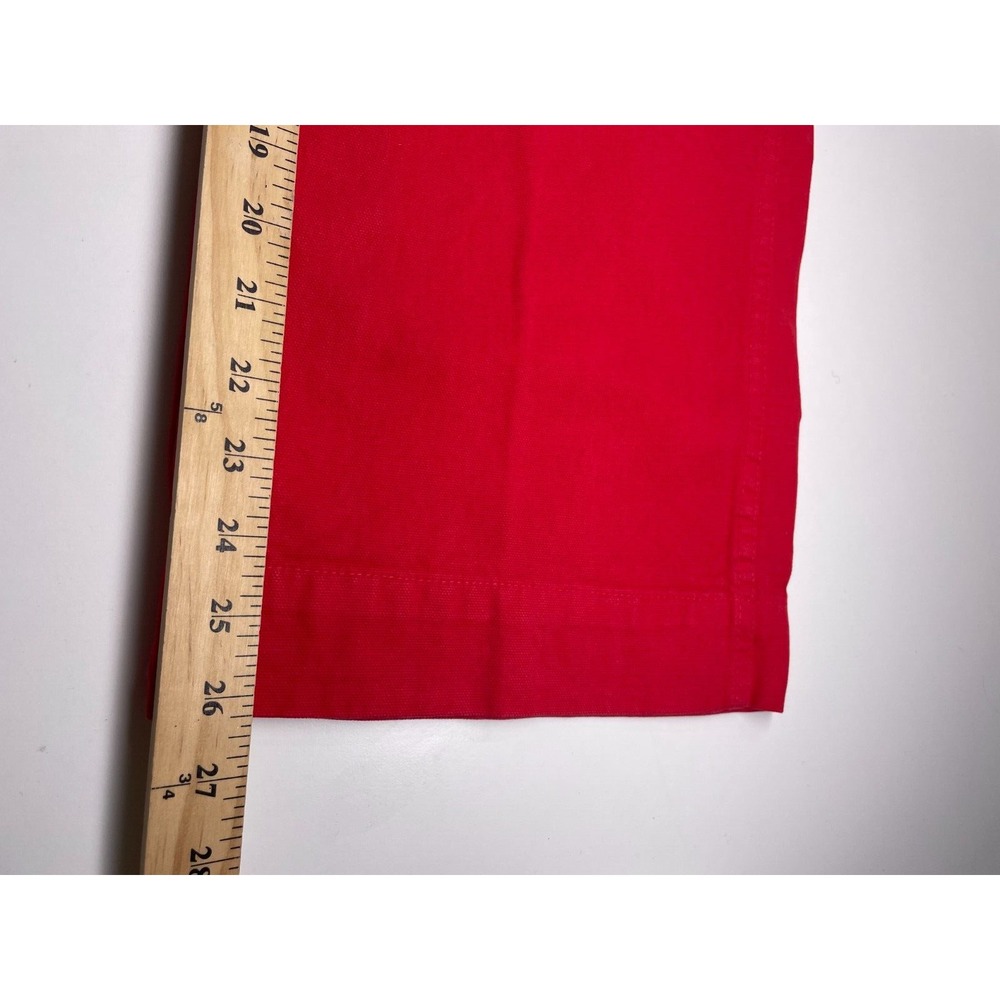 Reformation Pants Womens 26 Red Wide Leg New Cropped Cherry - Picture 10 of 12